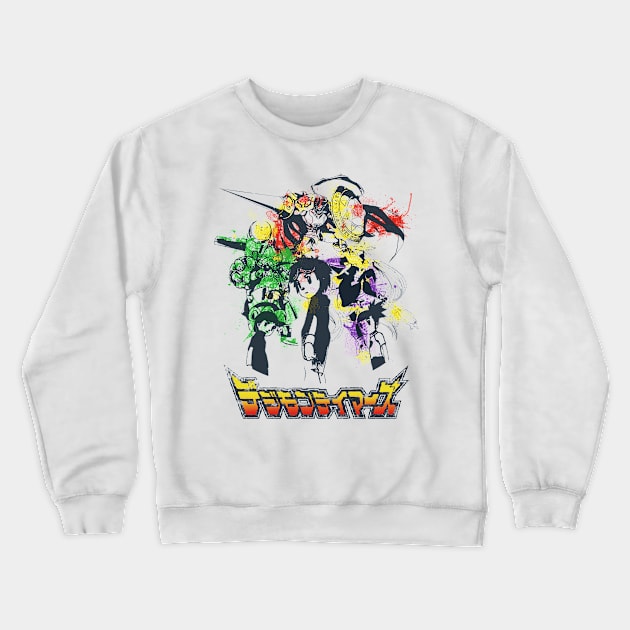 Splash of Tamers Crewneck Sweatshirt by ManuLuce